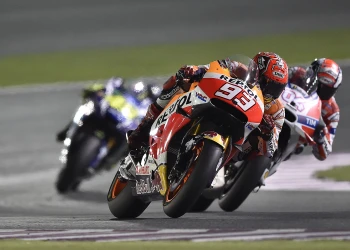 Podium finish for Marquez in Qatar, Pedrosa fifth