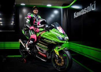 Presentation of Kawasaki Provec with Ana Carrasco
