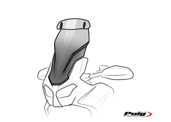 Touring Plus Windshield with Visor