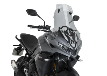Touring Windshield with Visor