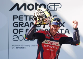 MIR DOMINE LE GP DE MALAISIE ET OFFRE À HONDA SON DEUXIÈME PODIUM