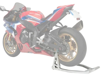 Cavalletto posteriore in alluminio per forcellone convenzionale HL1