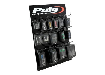 Hi-Tech Parts wall display