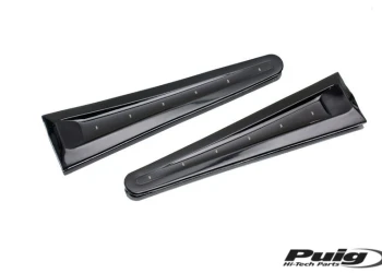 Blue Triangle | Base negra de leds blaus