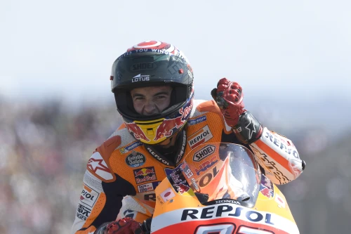 Marquez equals Doohan?s record of 54 wins, taking a momentous home GP victory at Arag&oacute;n
