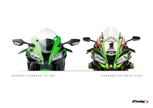 Puig launches the Downforce spoilers for the Kawasaki ZX-10R/RR/SE