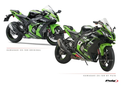 Puig launches the Downforce spoilers for the Kawasaki ZX-10R/RR/SE