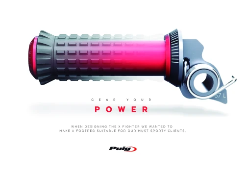 Nuevas estriberas R-Fighter de Puig 