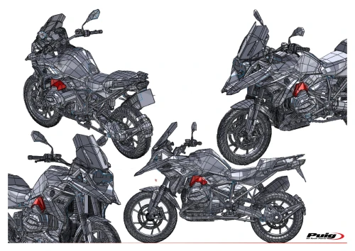 Nuevas tapas de toberas de inyección Puig para la BMW R1200 GS 