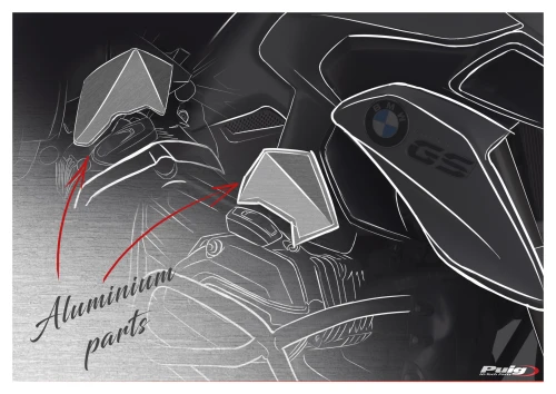 Nuevas tapas de toberas de inyección Puig para la BMW R1200 GS 