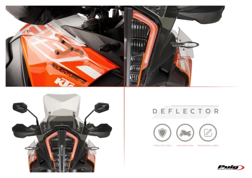 Nouveaux déflecteurs Puig pour la KTM 1290 Super Adventure R / S / T et 1090 Adventure / R 