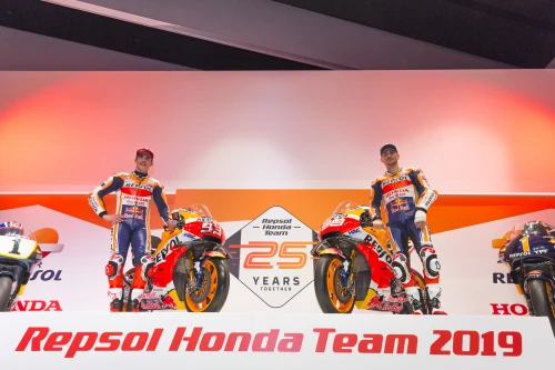 Repsol Honda presenta su equipo para la temporada 2019