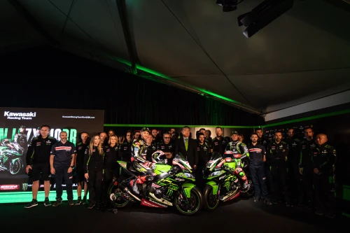 Il team Kawasaki Racing presenta in Australia