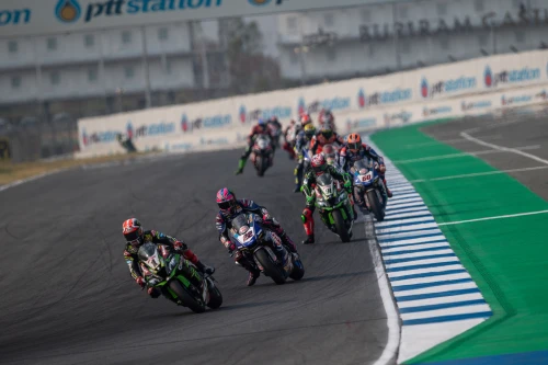 Grand Prix der World SBK in Thailand
