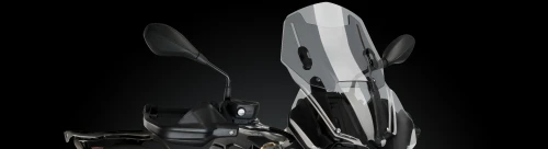 Puig präsentiert seine neue einstellbare Windschutzscheibe für BMW