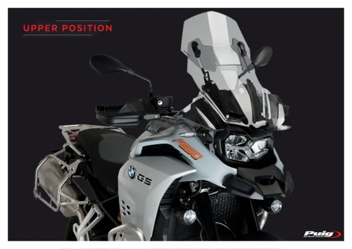 Puig präsentiert seine neue einstellbare Windschutzscheibe für BMW