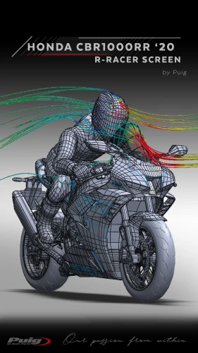 Primeros test aerodinámicos de la Honda CBR1000RR 2020
