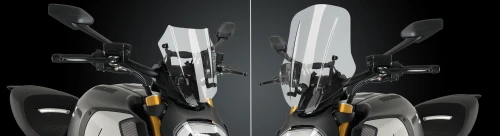 Improve the aerodynamics of your Ducati Diavel with Puig Screen
