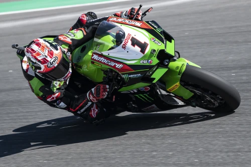 Three more podiums for Rea in Misano