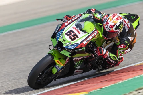 Ein Sieg und zwei Podiumsplätze für Rea in Aragón