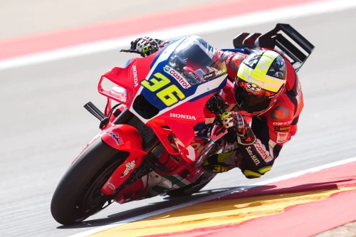 JOAN MIR LEADS HONDA'S REVIVAL IN ARAGÓN