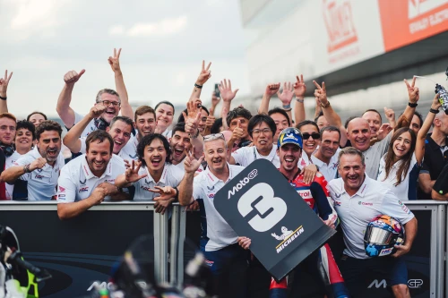 JOAN MIR BRINGT HONDA NACH LANGER WARTEZEIT IN JAPAN ZURÜCK AUFS PODIUM
