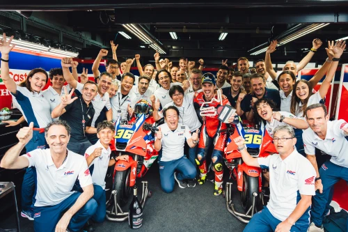 JOAN MIR BRINGT HONDA NACH LANGER WARTEZEIT IN JAPAN ZURÜCK AUFS PODIUM