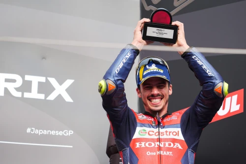 JOAN MIR BRINGT HONDA NACH LANGER WARTEZEIT IN JAPAN ZURÜCK AUFS PODIUM